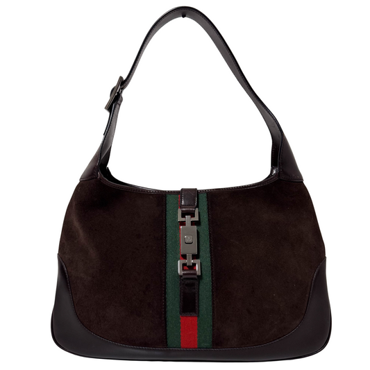 Jackie Brown Suede Sherry Shoulder Bag