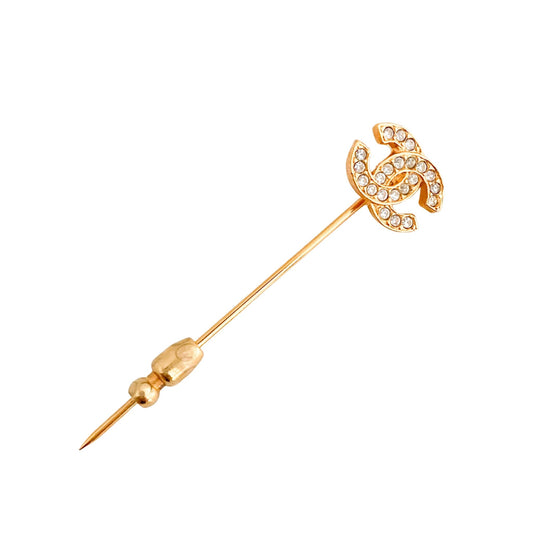 CHANEL Coco Mark Pin Brooch, in , Sold by HIVE PRELOVED - Brooches / Lapel Pins, Items on Sale,