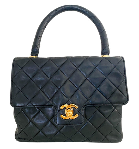 CHANEL Timeless Classic Top Handle Flap Bag, in , Sold by HIVE PRELOVED - Handle Bags, Items on Sale,