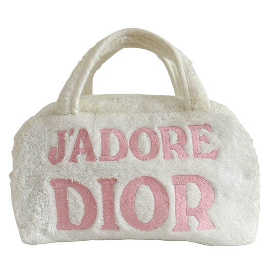 DIOR J'ADORE DIOR Terry Cloth Towel Handbag, in , Sold by HIVE PRELOVED - Handle Bags, ,