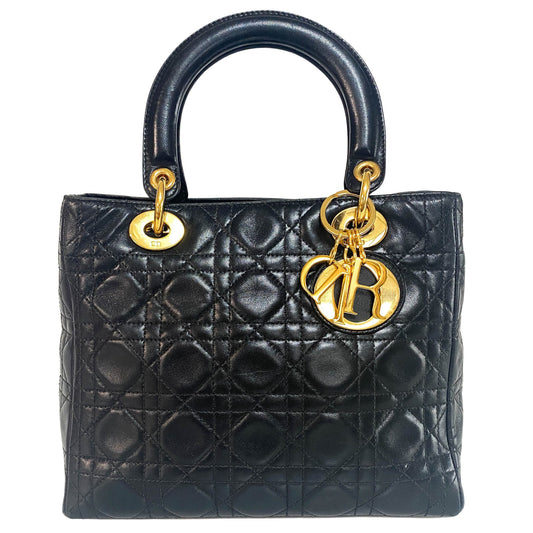 DIOR Lady Dior Medium, in , Sold by HIVE PRELOVED - Handle Bags, ,