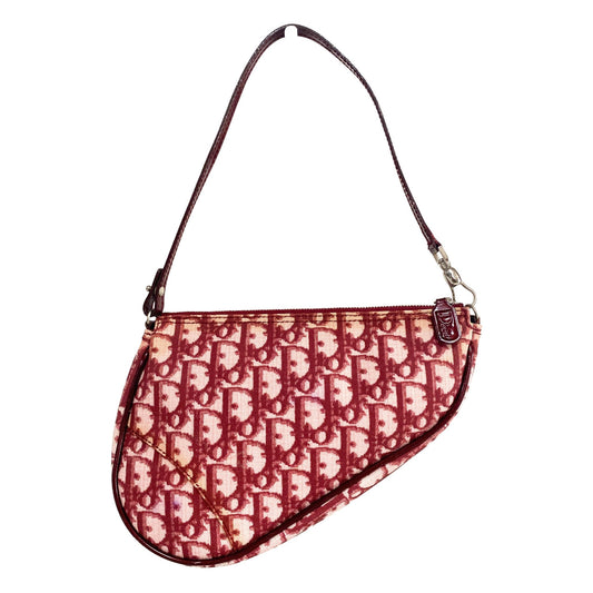 DIOR Trotter Saddle Bag Red, in , Sold by HIVE PRELOVED - Handle Bags, ,