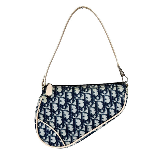 DIOR Trotter Saddle Blue Shoulder Bag, in , Sold by HIVE PRELOVED - Shoulder Bags, ,