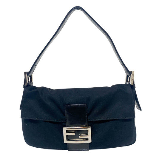 FENDI Baguette Neoprene Black Shoulder Bag, in , Sold by HIVE PRELOVED - Shoulder Bags, ,