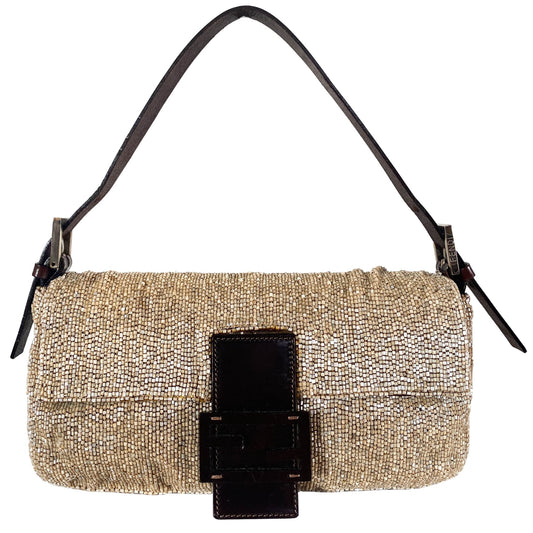 FENDI Beaded Baguette, in , Sold by HIVE PRELOVED - Shoulder Bags, ,