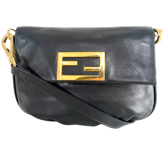 FENDI Leather Chain Shoulder Bag, in , Sold by HIVE PRELOVED - Shoulder Bags, ,