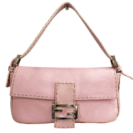 FENDI Selleria Baguette Pink, in , Sold by HIVE PRELOVED - Shoulder Bags, ,