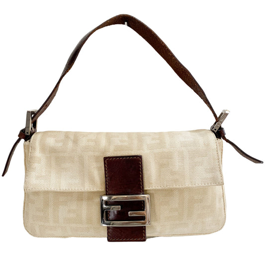 FENDI Zucca Baguette Shoulder Bag, in , Sold by HIVE PRELOVED - Shoulder Bags, ,