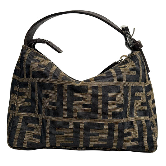 FENDI Zucca Canvas Pochette Mini Hand Bag, in , Sold by HIVE PRELOVED - Handle Bags, ,