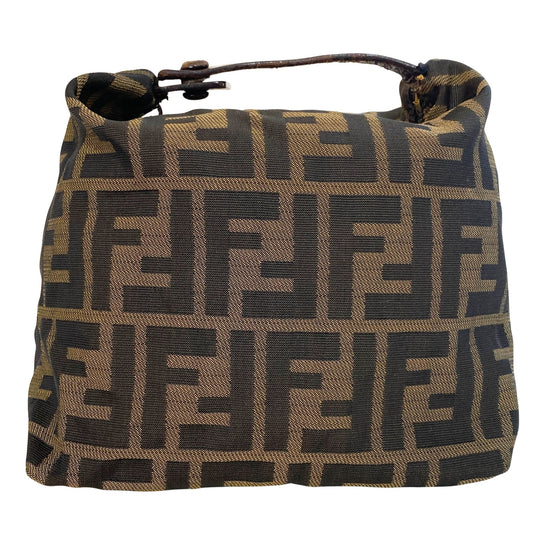 FENDI Zucca Mini Pochette Pouch Bag, in , Sold by HIVE PRELOVED - Handle Bags, Mini bags,