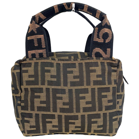 FENDI Zucca Mini Pochette Pouch Bag, in , Sold by HIVE PRELOVED - Handle Bags, ,