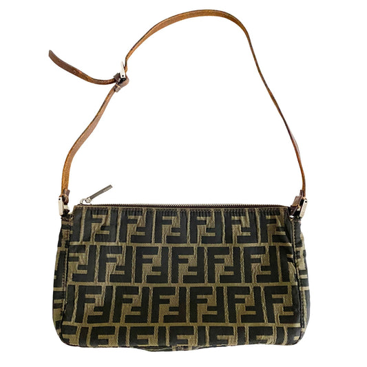 FENDI Zucca Pochette Pouch Bag, in , Sold by HIVE PRELOVED - Shoulder Bags, ,