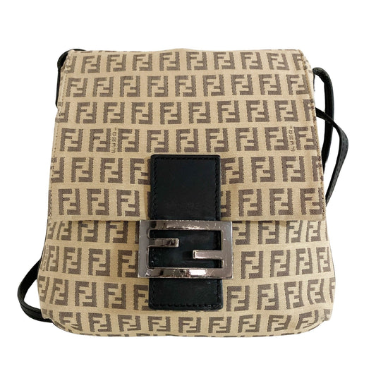 FENDI Zuccino Mini Crossbody Bag, in , Sold by HIVE PRELOVED - Crossbody bags, ,