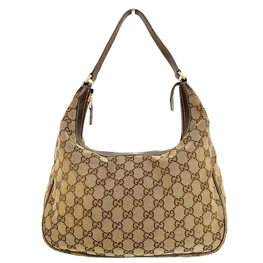 GUCCI GG Canvas Shoulder Bag, Cotton Canvas in Neutral, Sold by HIVE PRELOVED - Shoulder Bags, ,