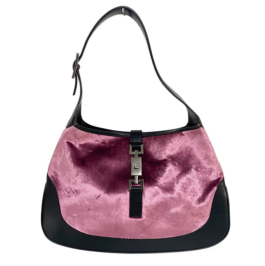 GUCCI Velvet Vintage Jackie Shoulder Bag, in , Sold by HIVE PRELOVED - Shoulder Bags, ,