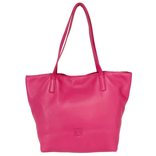 LOEWE Ara Anagram Pink Nappa Leather Small Tote, in , Sold by HIVE PRELOVED - Totes, ,