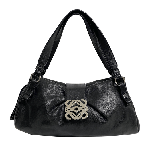 LOEWE Archive Black Leather Shoulder Bag, in , Sold by HIVE PRELOVED - Shoulder Bags, ,