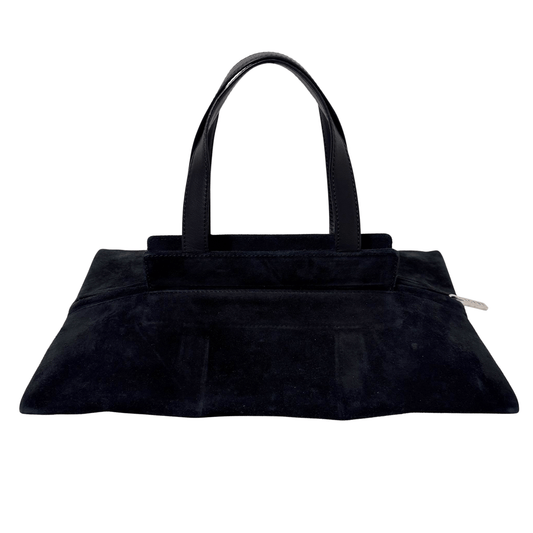 LOEWE Archive Black Suede Hand Bag, in , Sold by HIVE PRELOVED - Handle Bags, ,