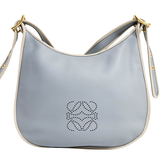 LOEWE Sophia Anagram Sky Blue Leather Shoulder Bag, in , Sold by HIVE PRELOVED - Shoulder Bags, ,