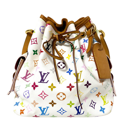 LOUIS VUITTON Louis Vuitton x Takashi Murakami Monogram Multicolour Noé, in , Sold by HIVE PRELOVED - Bucket bags, Shoulder Bags,