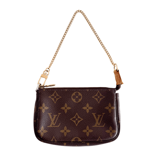 LOUIS VUITTON Monogram Canvas Mini Pochette Accessoires M58009, in , Sold by HIVE PRELOVED - Handle Bags, ,