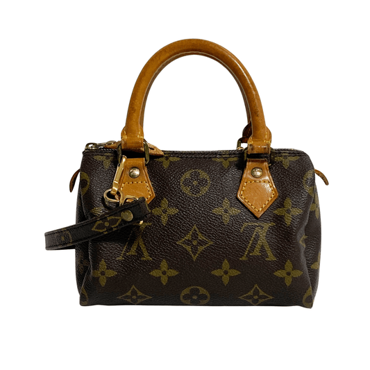 LOUIS VUITTON Nano Speedy / Mini HL Monogram Handbag, in , Sold by HIVE PRELOVED - Handle Bags, Shoulder Bags,