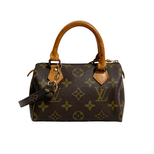 LOUIS VUITTON Nano Speedy / Mini HL Monogram Handbag, in , Sold by HIVE PRELOVED - Handle Bags, Shoulder Bags,