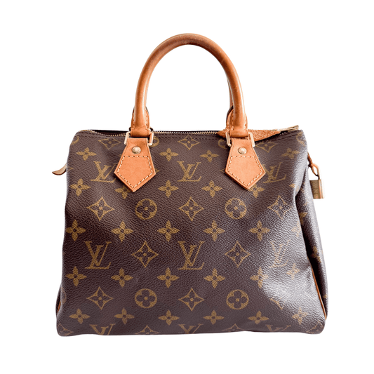 LOUIS VUITTON Speedy 25 Monogram Canvas Hand Bag, in , Sold by HIVE PRELOVED - Handle Bags, ,