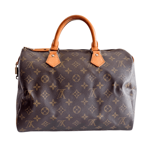 LOUIS VUITTON Speedy 30 Monogram Canvas Hand Bag, in , Sold by HIVE PRELOVED - Handle Bags, ,